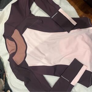 lululemon athletica Long Sleeve Top - Pink and Purple